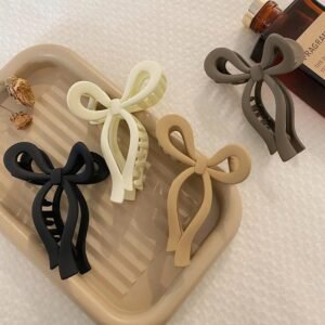 Matte Hair Claw Jumbo Sized Clips For Women & Girls